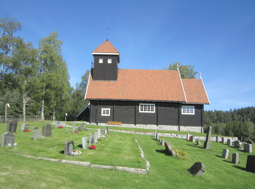 Siggerud church in the Siggerud settlement